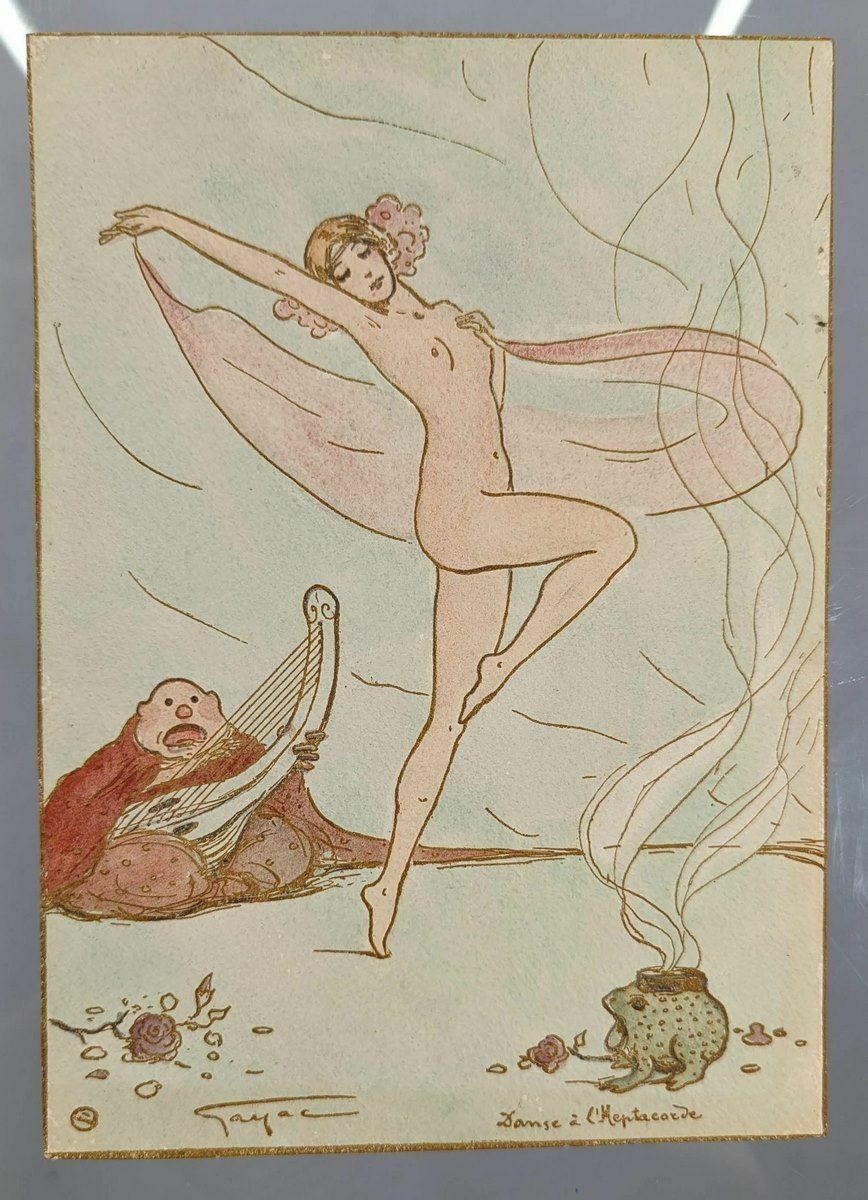 Lithograph Series Illustrator Ernest Gayac (1870 1942) photo 650.0