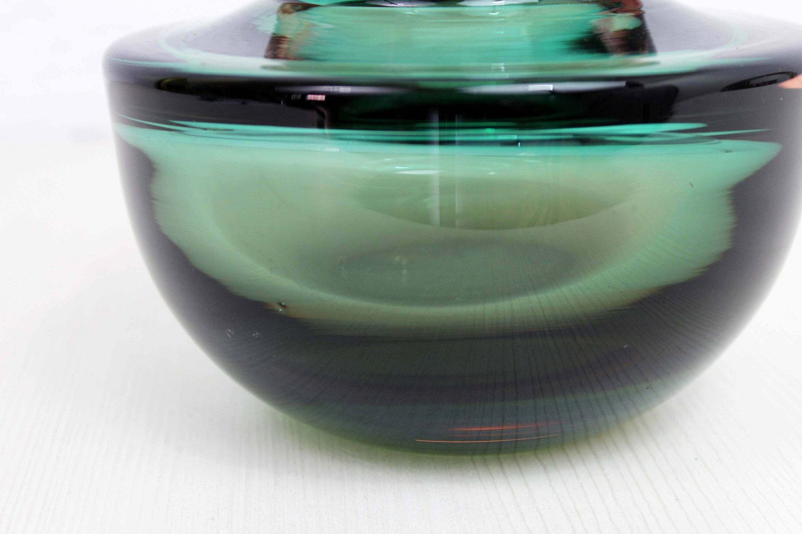 Italian Murano Glass Sommerso Vase, 1970s Murano Vase photo buy