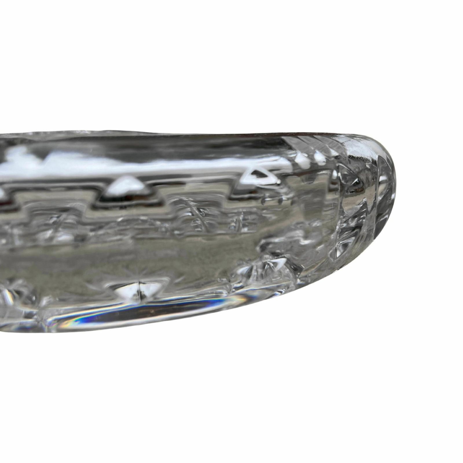 Large Crystal Ashtray From Huta Szkła Julia, Poland, 1980s. photo buy