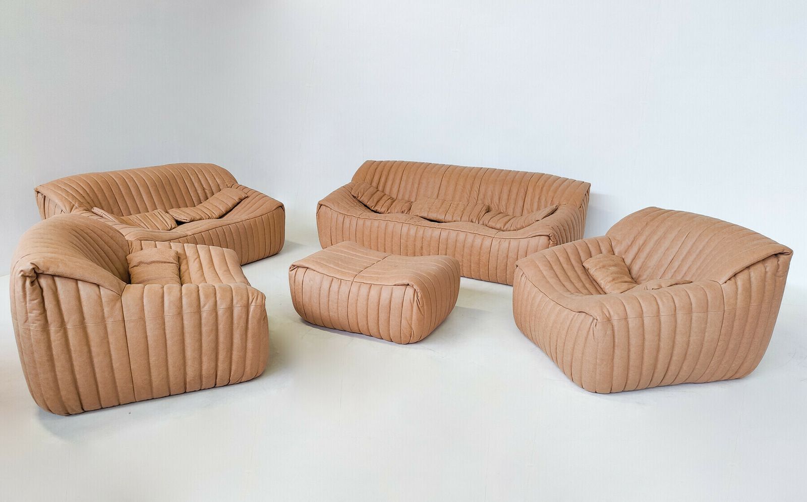 Mid Century "Sandra" Seating Set By Annie Hieronimus For Ligne Roset