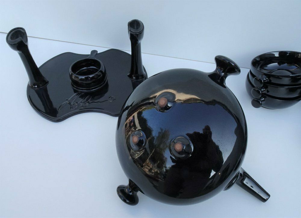 Model Zen Tea Service By Luigi Colani, Friesland, Germany, 1980s, Set Of 23 photo buy