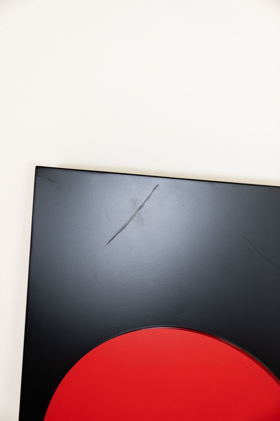 Black Painted Led Luminous Signs With Plexiglas Writing. For Display, Like New, Set Of 2 photo vinterior
