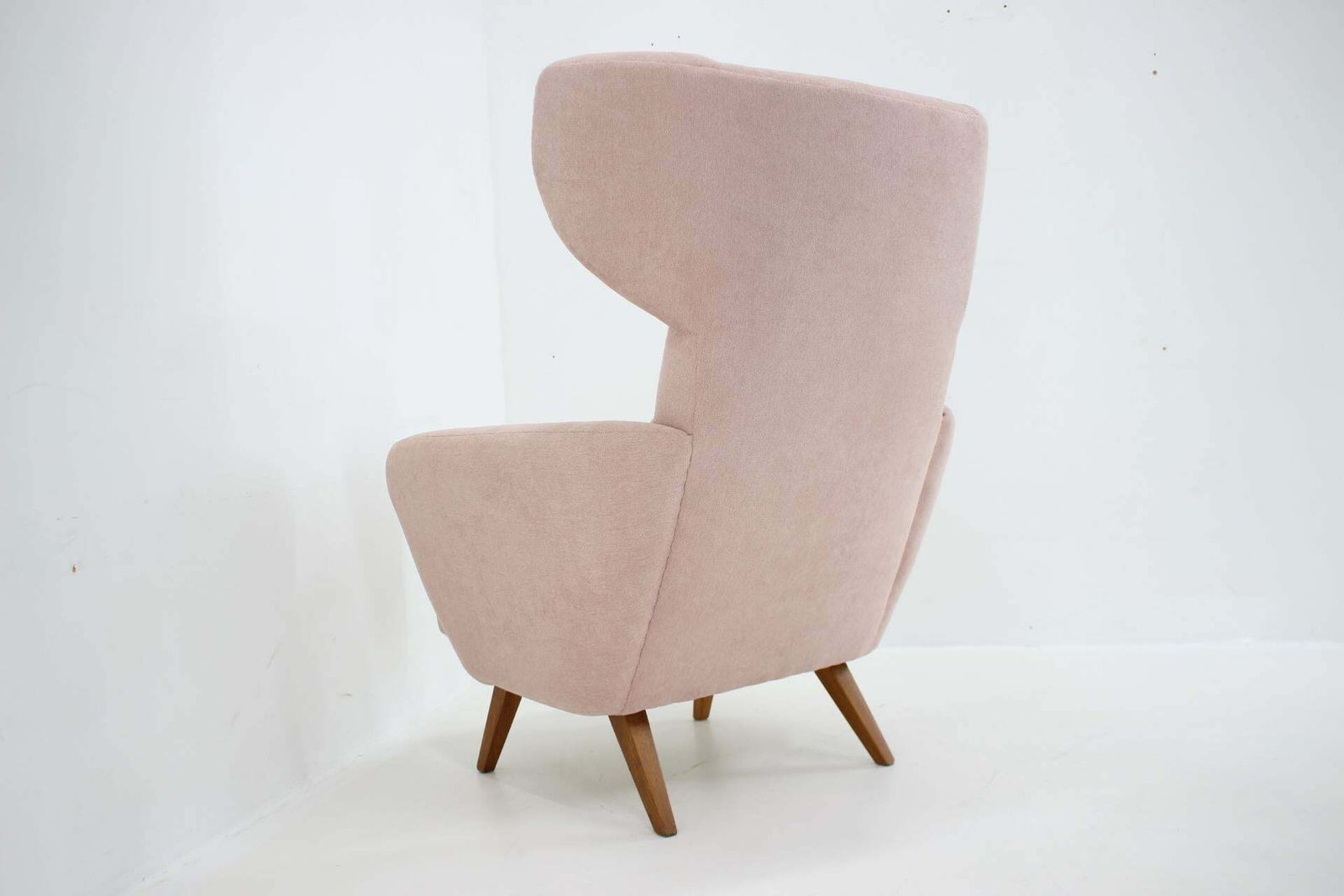 1960s Wing Chair, Czechoslovakia photo vintage