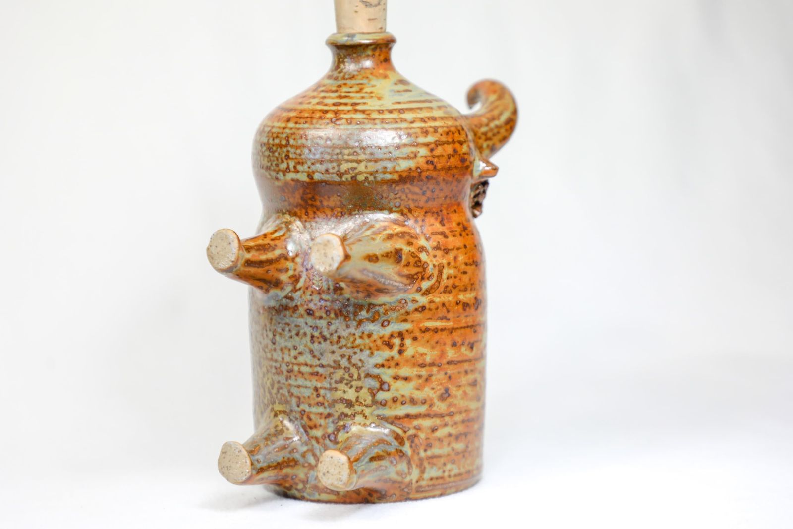 Vintage Mid Century Ceramic Bull Bottle By Burgthann   Elly & Wilhelm Kuch photo buy