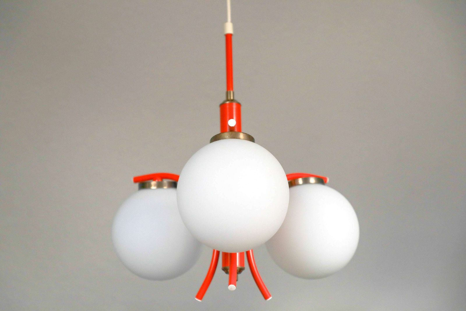 Vintage 1970s Mid Century Richard Essig Pendant Lamp photo for sale