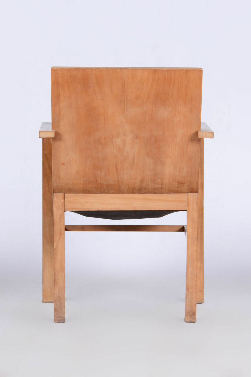 Restored Artdeco Cherry Tree Armchair, J. Halabala, Up Zavody, Czechia, 1930s photo buy