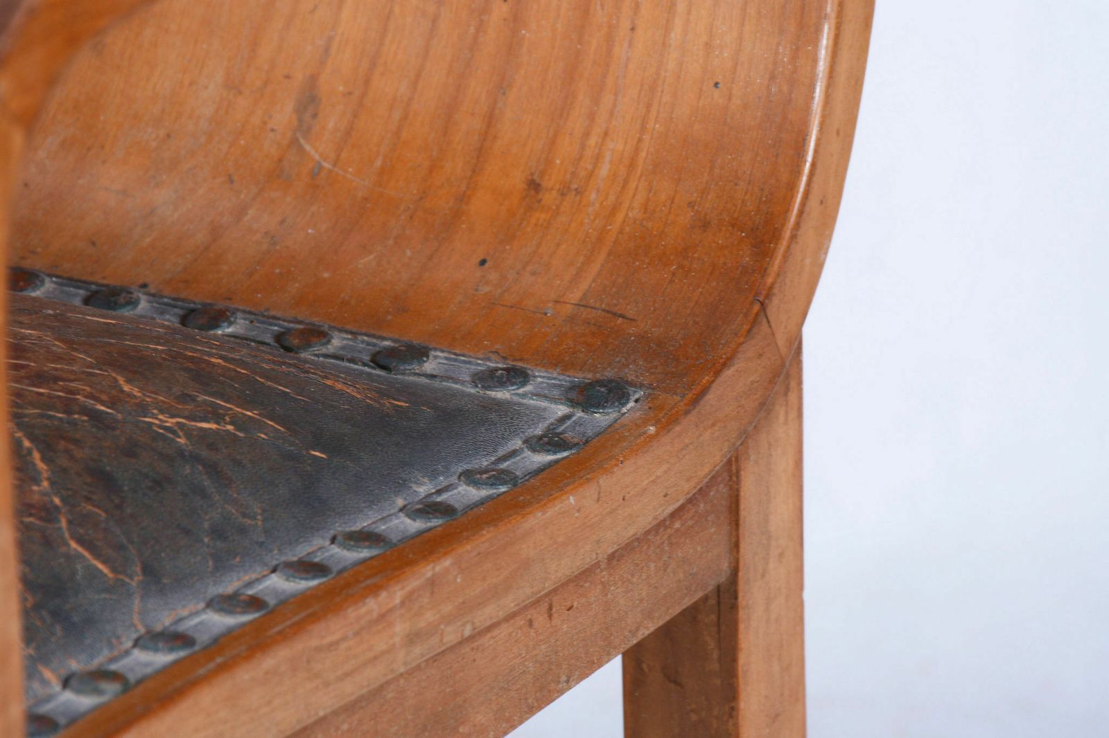 Restored Artdeco Cherry Tree Armchair, J. Halabala, Up Zavody, Czechia, 1930s photo vintage