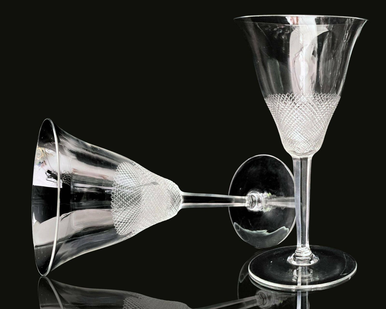 Moser Lloyd Wine Glasses | Select A Size | Design Tyra Lundgren 1922