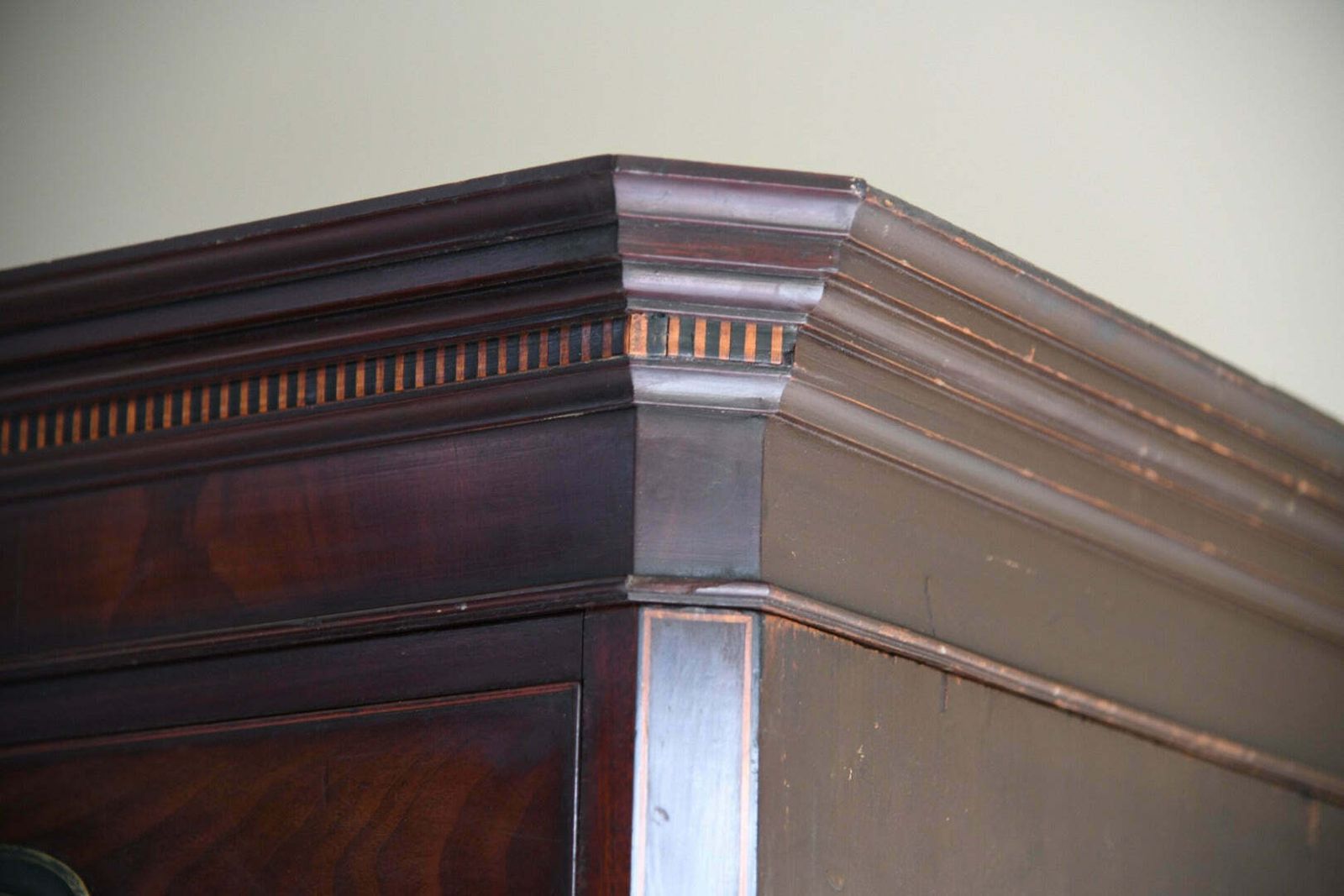 photo for sale Georgian Mahogany Chest On Chest