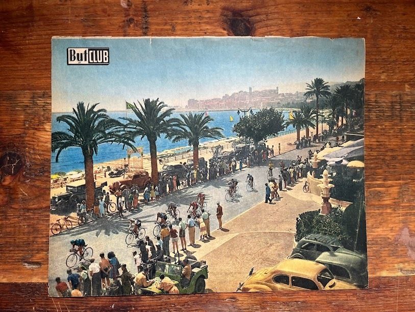Tour De France Original Prints Nice Promenade Des Anglais 1949 / 1950 photo furniture