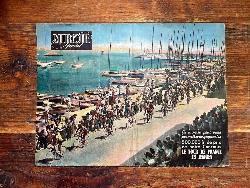 Tour De France Original Prints Nice Promenade Des Anglais 1949 / 1950 photo for sale