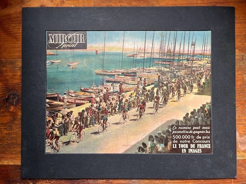 Tour De France Original Prints Nice Promenade Des Anglais 1949 / 1950 photo 175.0