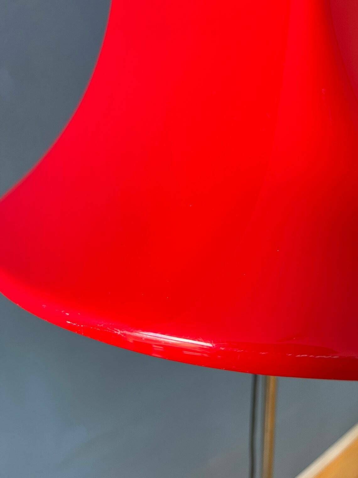 photo for sale Red Willem Hagoort Space Age Floor Lamp   Mid Century Acrylic Glass Lamp