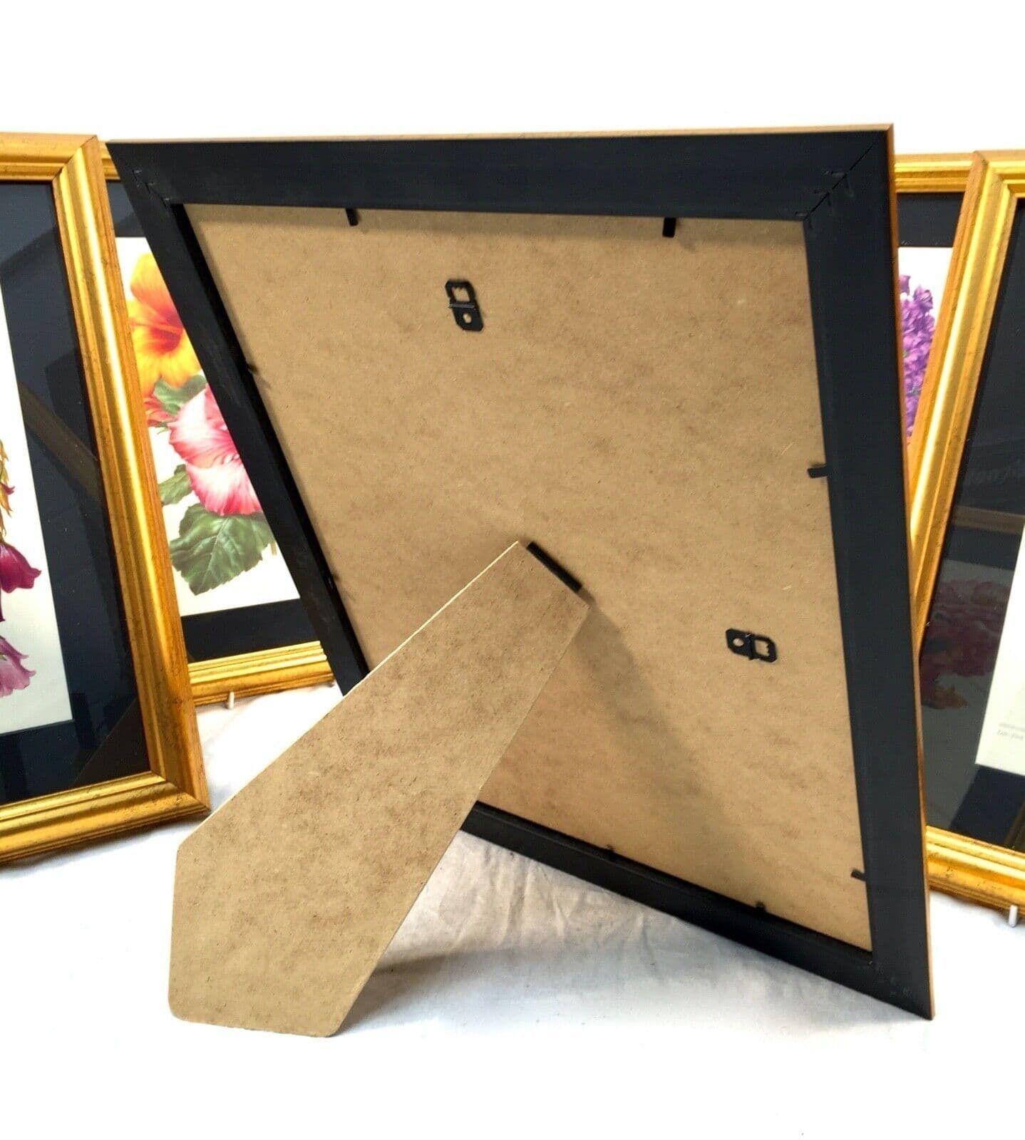 Vintage Framed Flower Picture Set Of 6 The Amateur Gardening Magazine / Antique photo vinterior