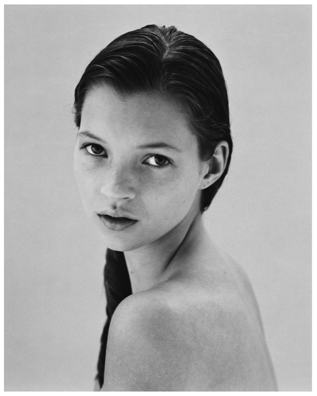 'Kate Moss London 1990' Jake Chessum Framed In White photo furniture