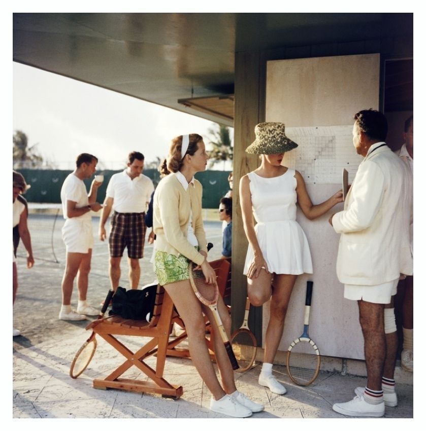'Tennis In The Bahamas' Slim Aarons