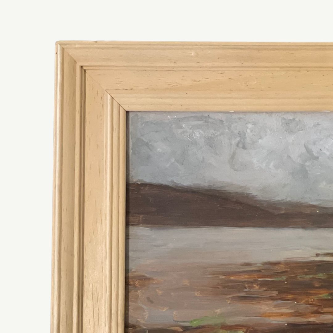 Landscape Of Glen Lough Co Donegal Gordon Bryce Oil Painting photo Art
