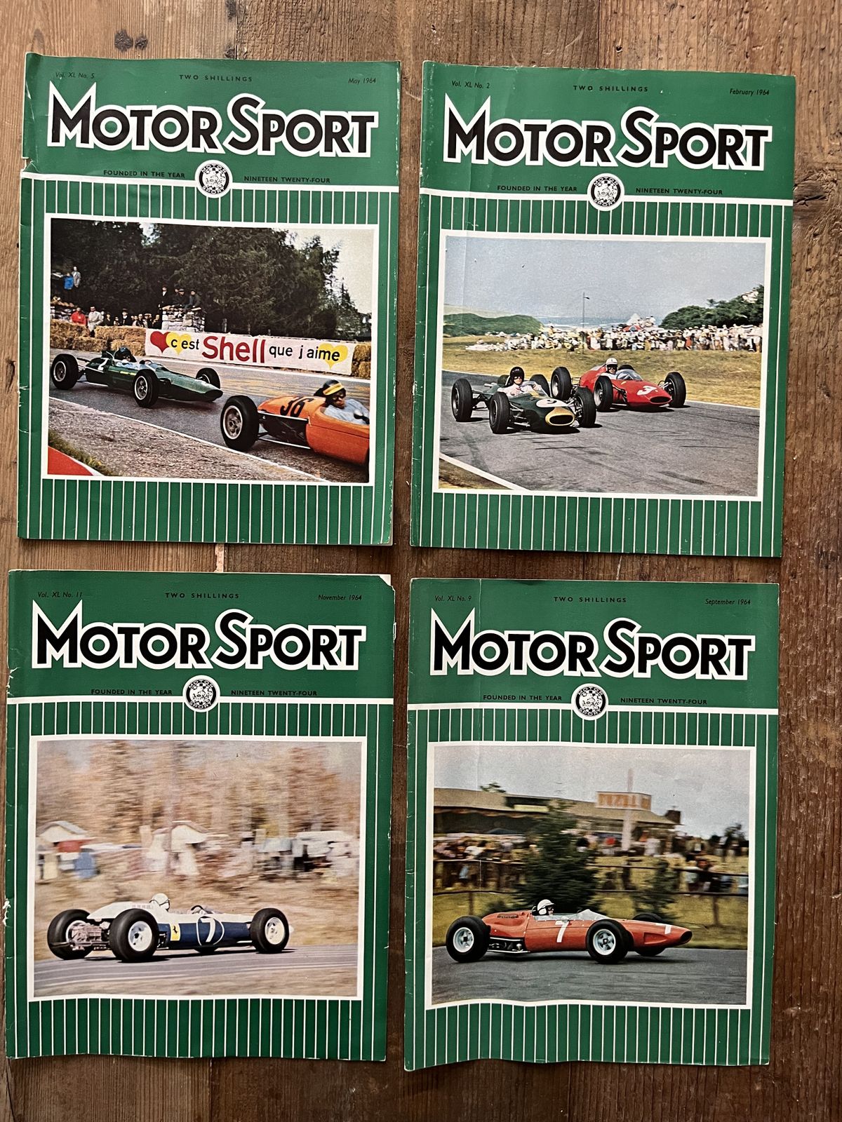 Vintage Motorsport Magazine Artwork 1964 photo for sale