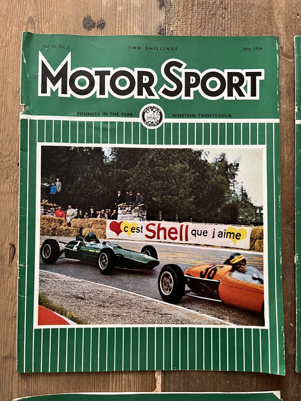 Vintage Motorsport Magazine Artwork 1964 photo buy