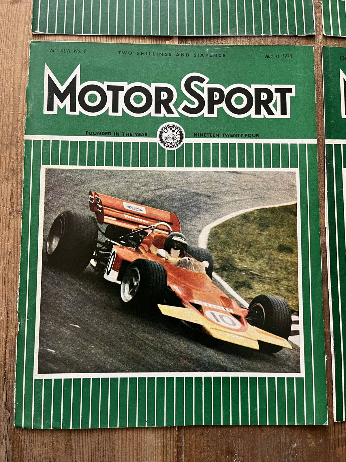 Vintage Motorsport Magazine Artwork 1969 photo furniture