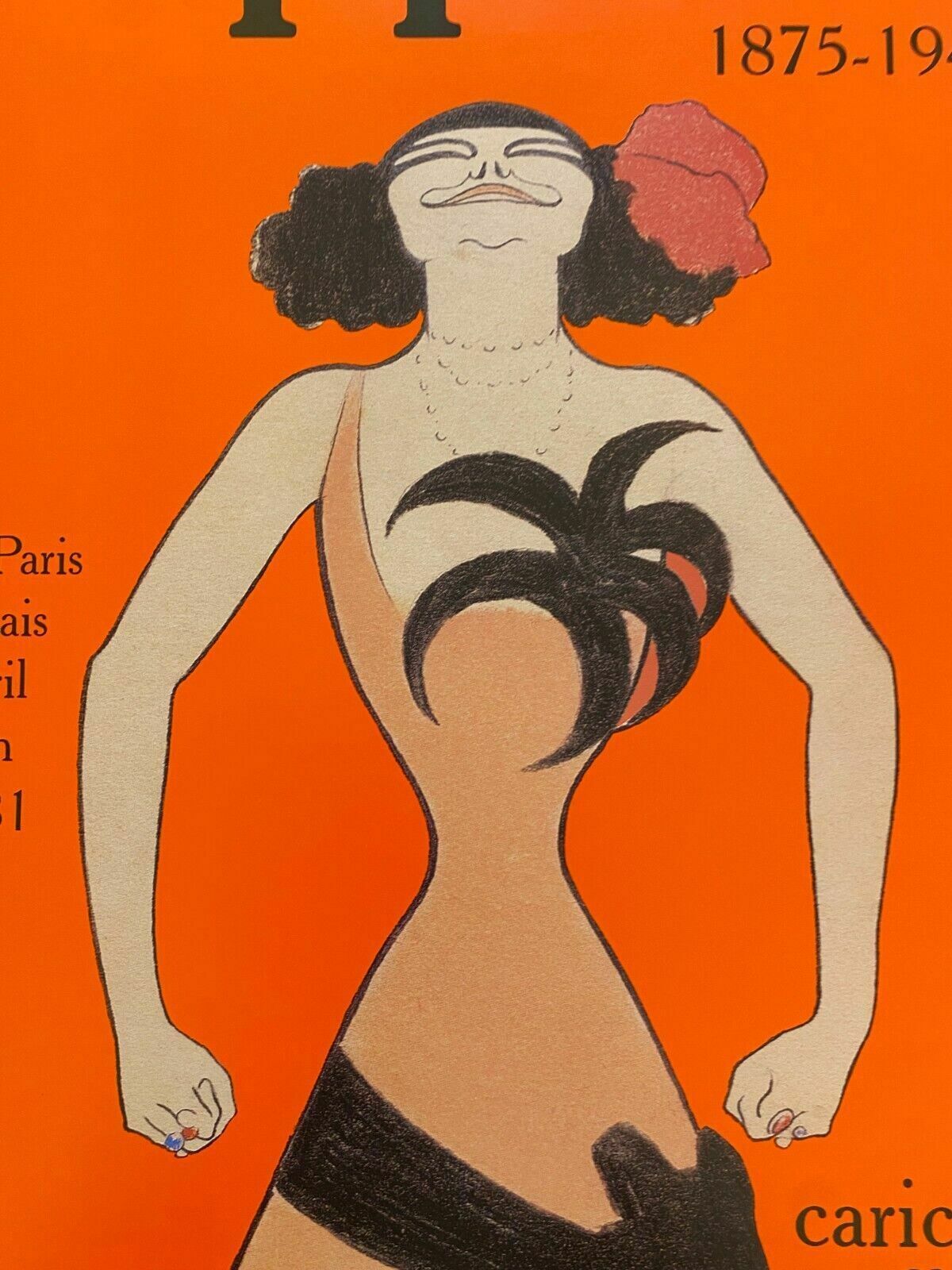 photo furniture Leonetto Cappiello, 1981   Cappiello   Original Exhibition Affiche   Cm 60 X 40