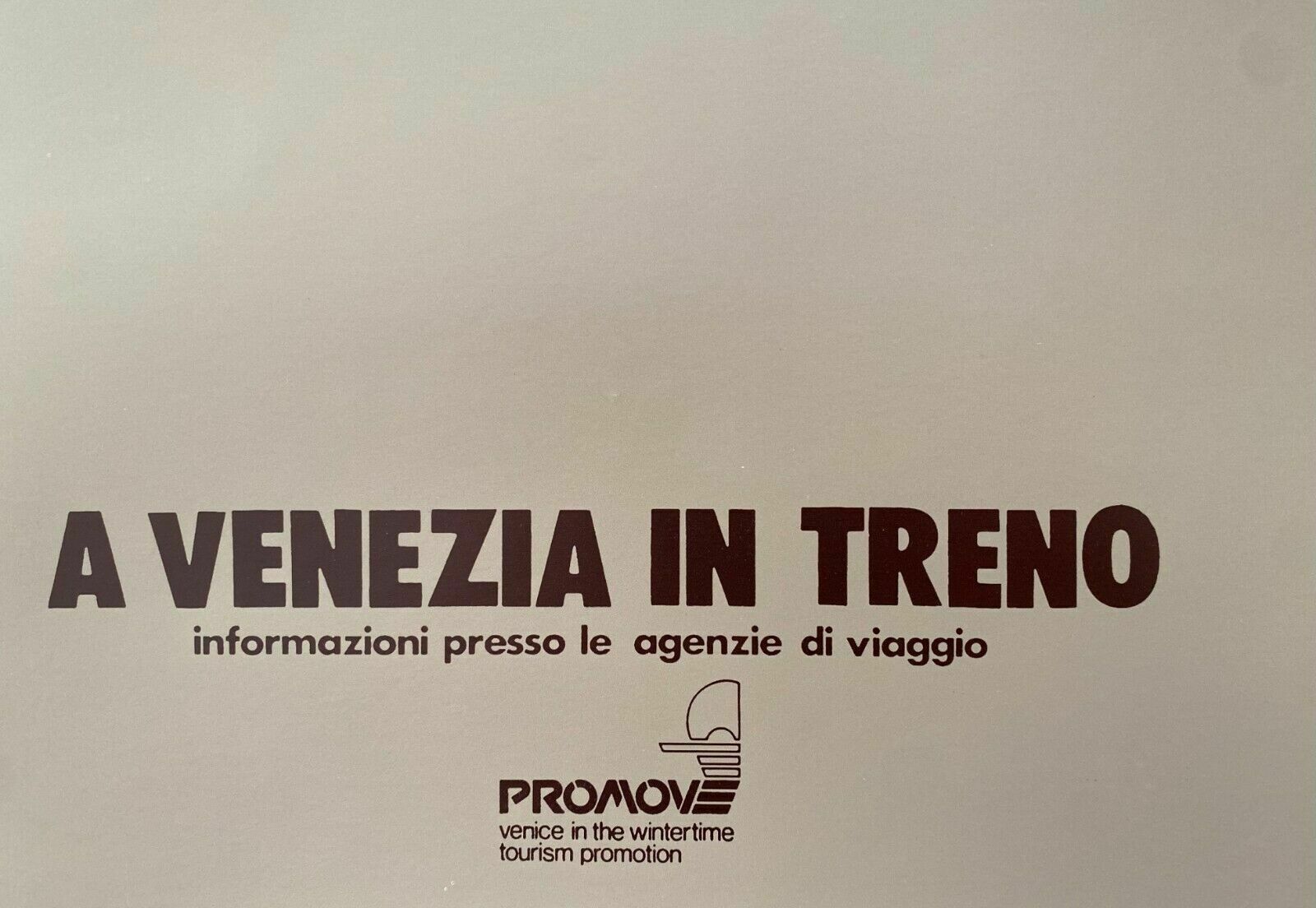 Anonymous, 1990s   Discover Venice   Original Advertising Poster Ca photo buy