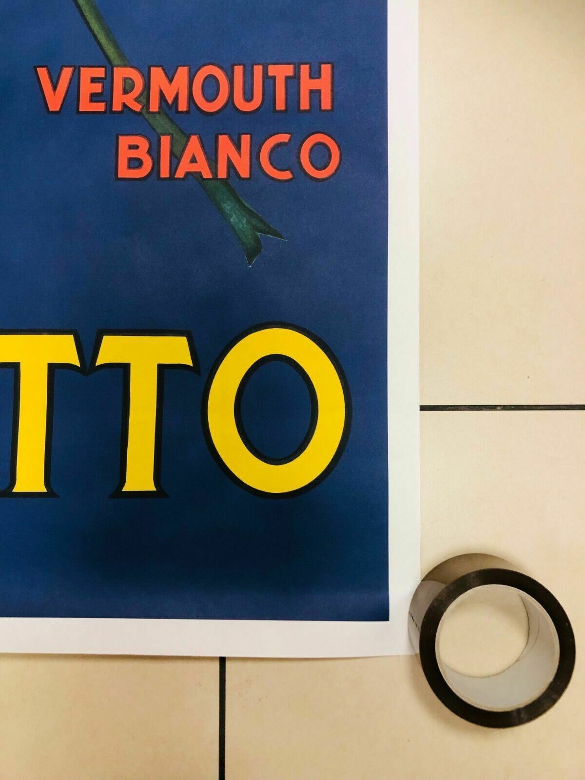 Leonetto Cappiello, C.A. 1970   Contratto Canelli   Original Vintage Affiche photo vinterior