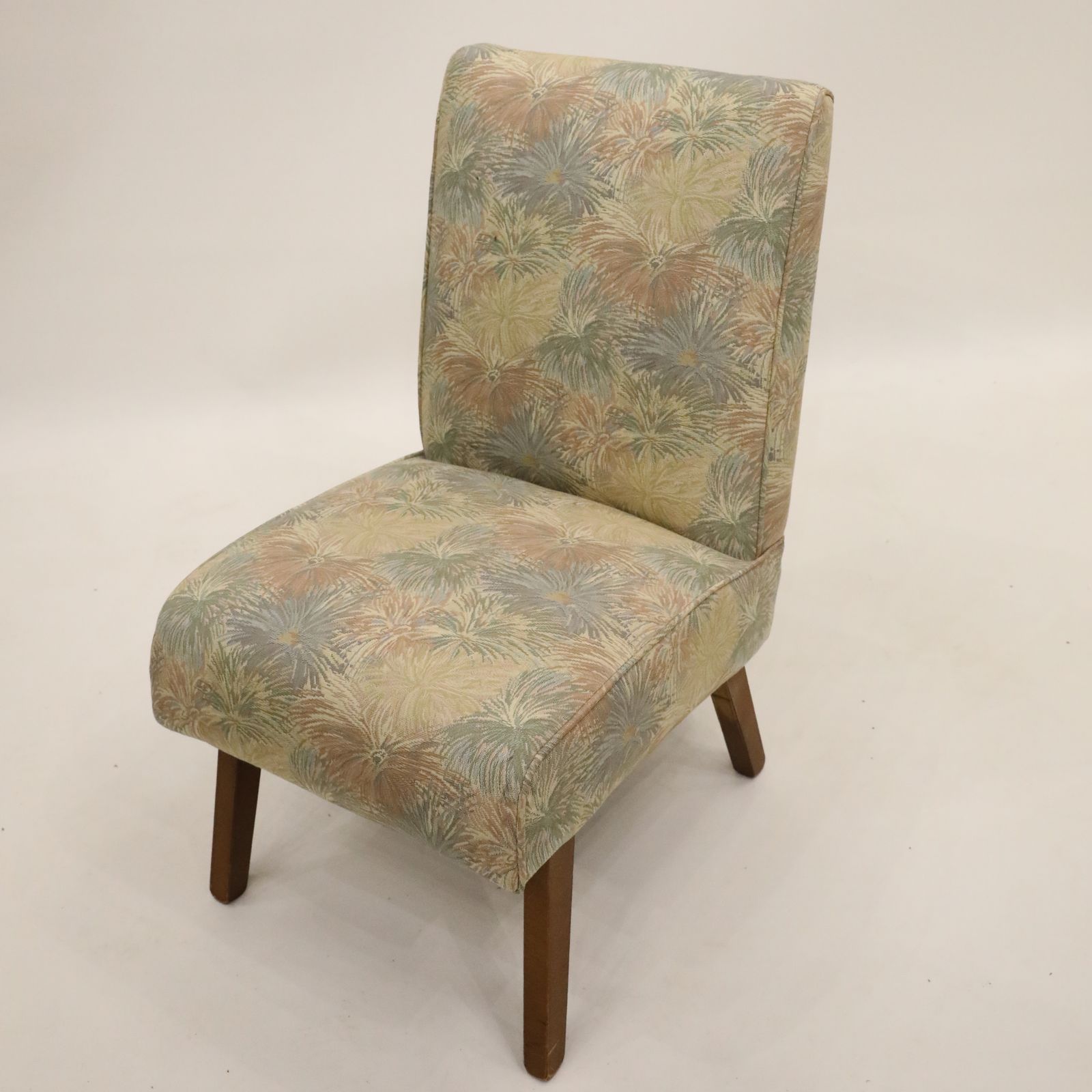 Vintage Low/Bedroom/Parlour Chair Recent Upholstery Vgc Free Uk Delivery photo vintage