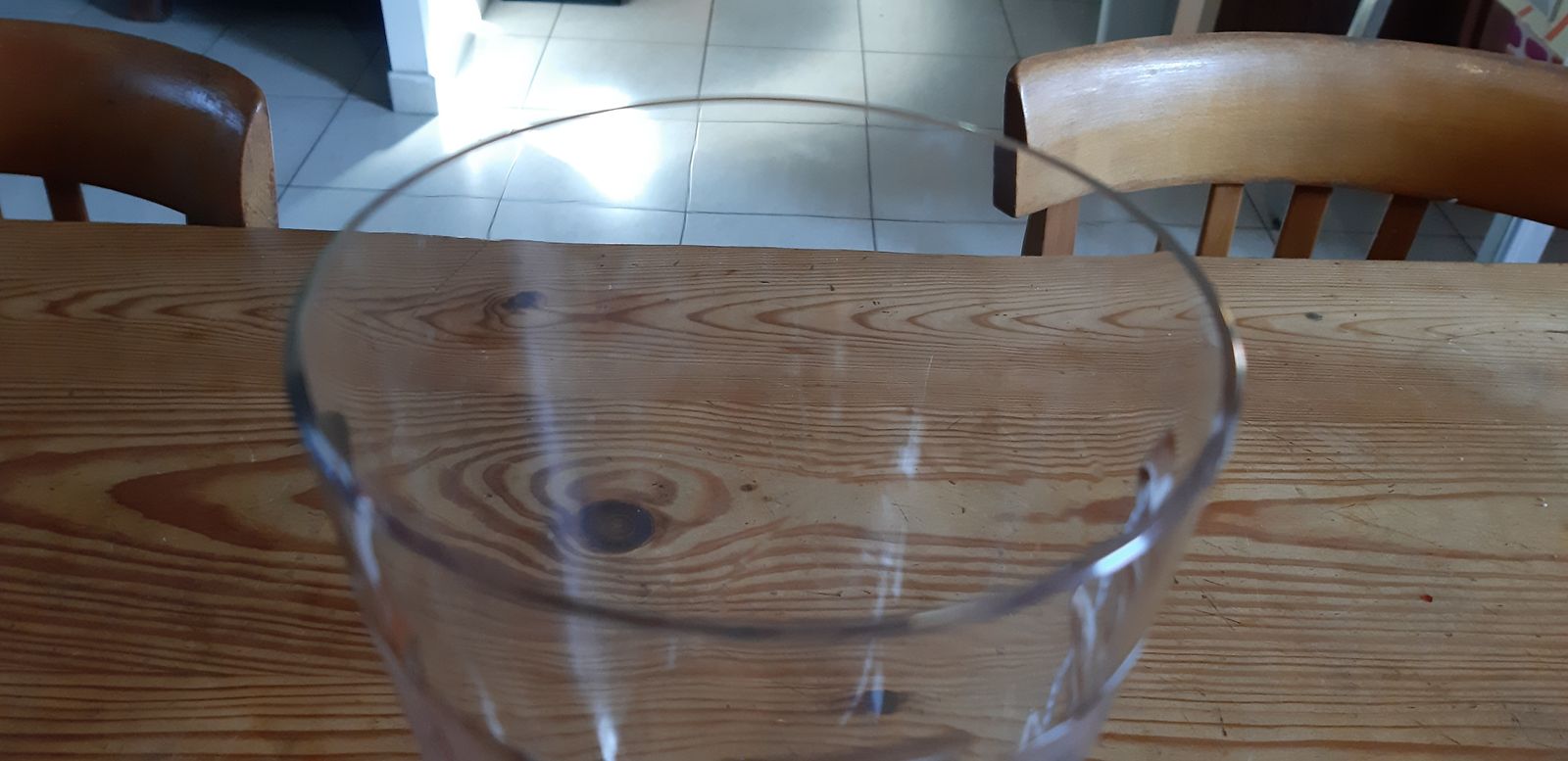 photo buy Large German Crystal Glass, 1940s