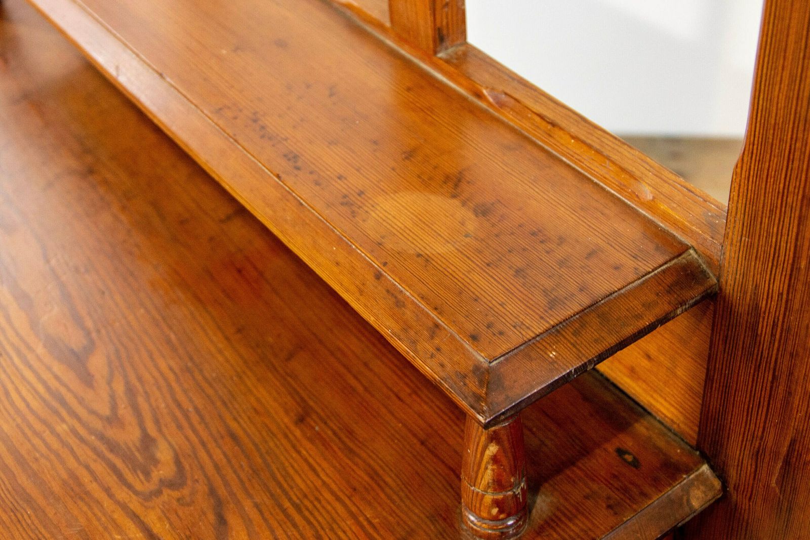 photo for sale Large Antique Pitch Pine Hall Stand | Entrance Hall Stick Stand | Antique Hallway Storage (M 3716)