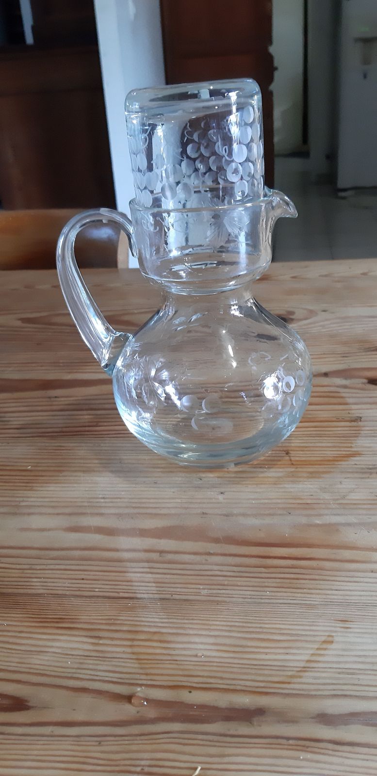 photo buy Decanter And Night Glass In Crystal