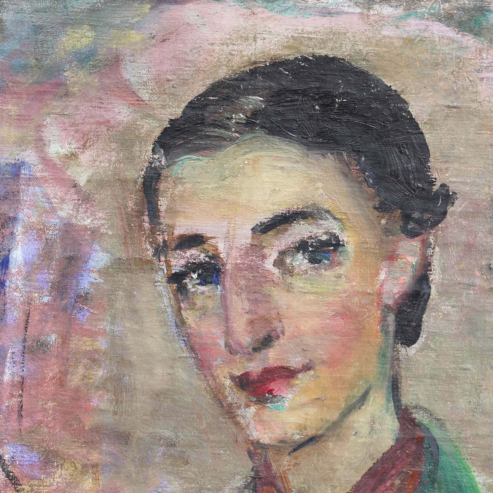 Self Portrait Of The Artist' By Lilian E. Whitteker (1952) photo 2950.0