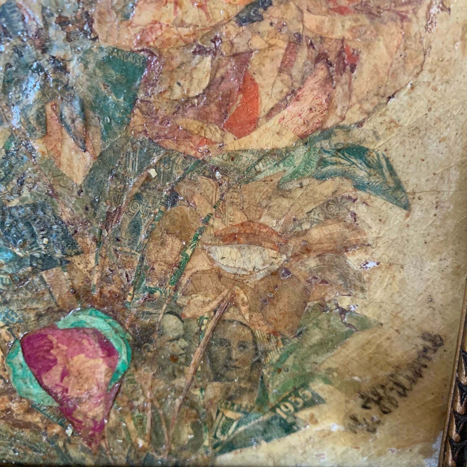 Flower Mixed Media Painting photo 216.0