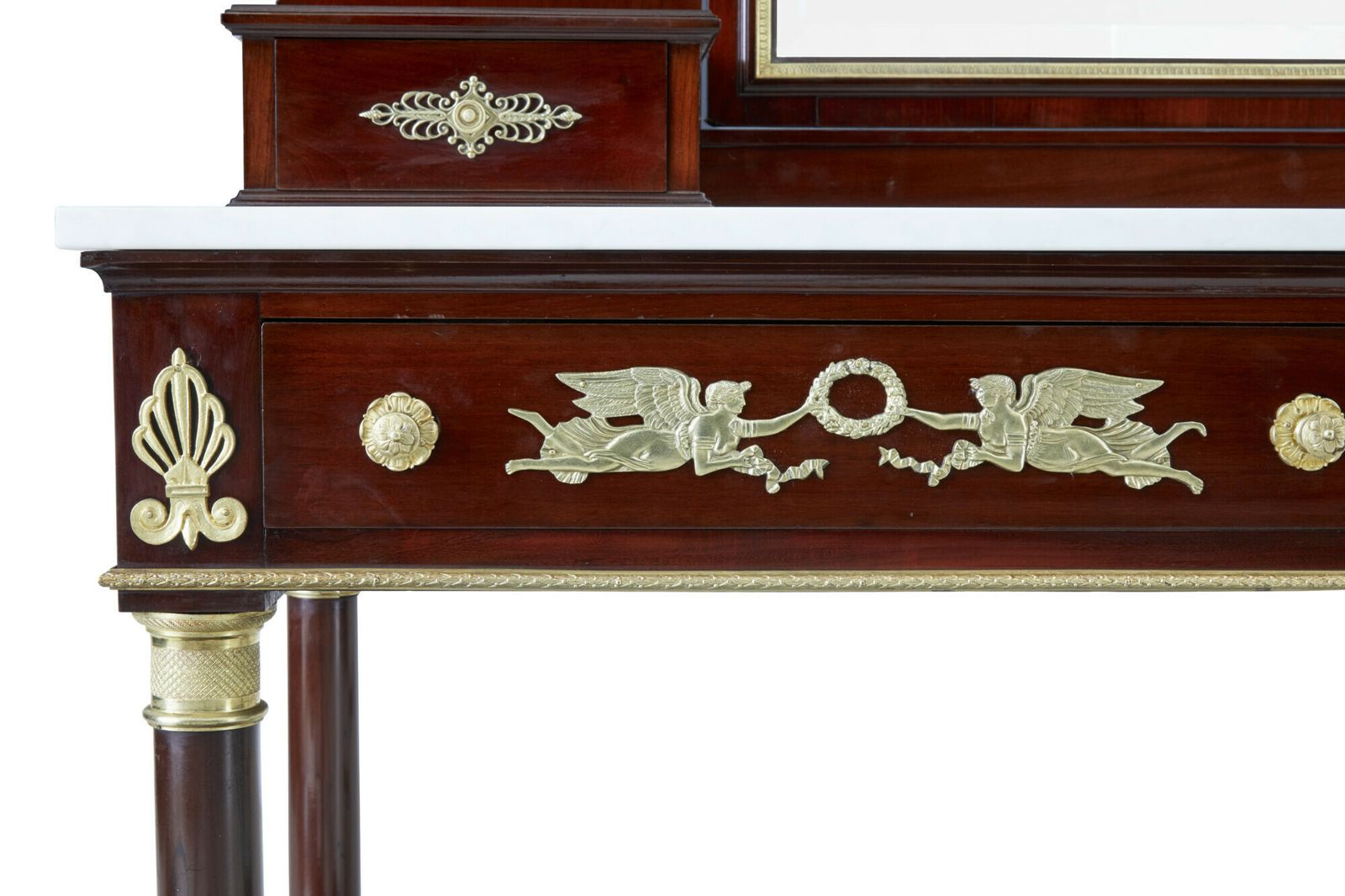 Impressive 19th Century French Empire Revival 5 Piece Bedroom Suite photo for sale