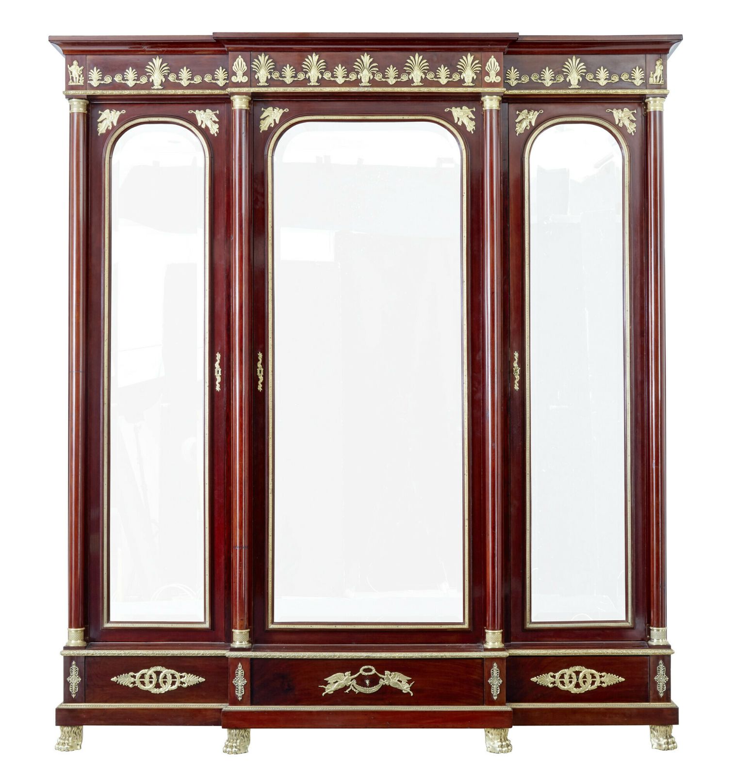 Furniture Impressive 19th Century French Empire Revival 5 Piece Bedroom Suite photo
