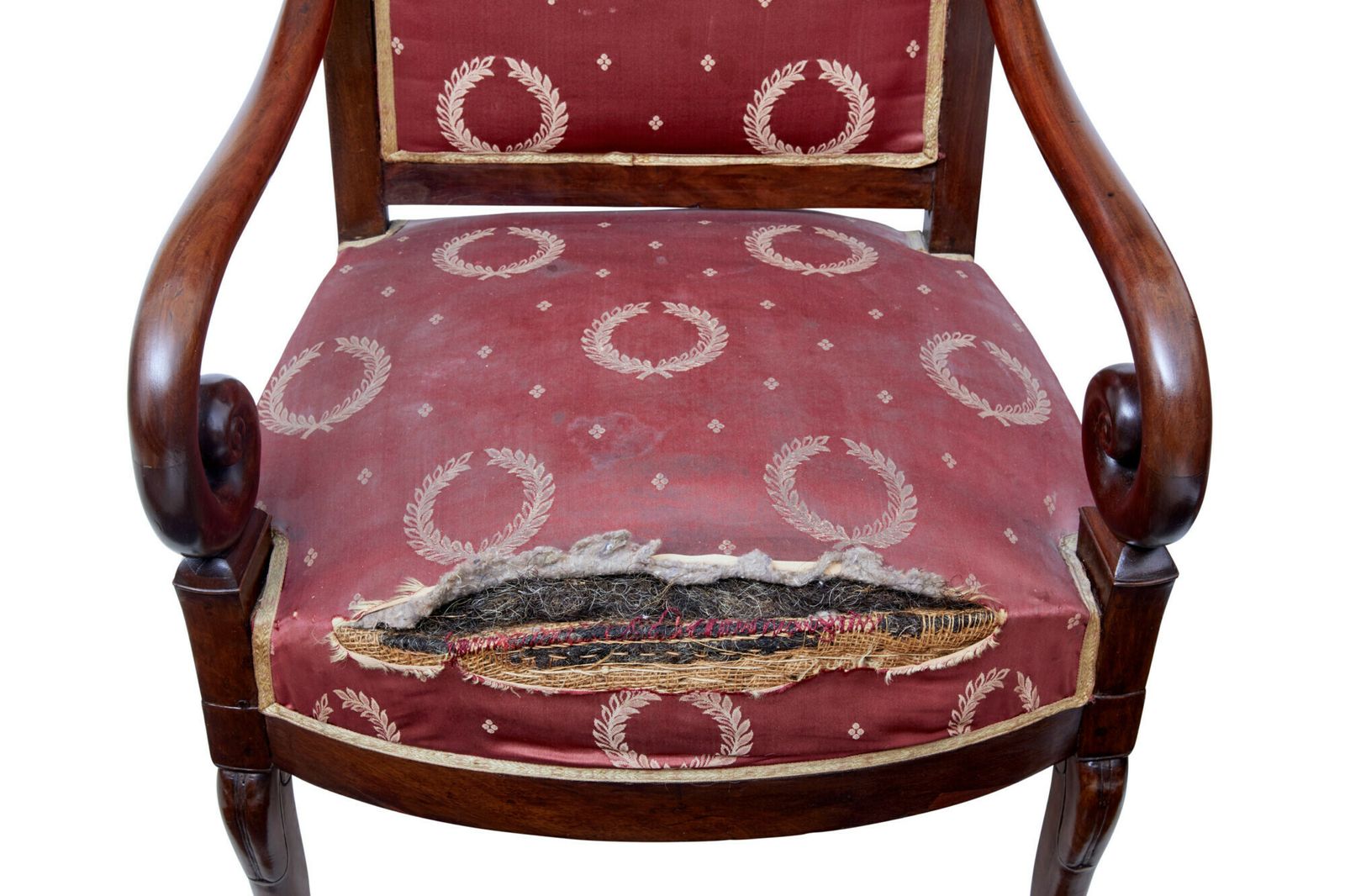 Set Of 4 Mid 19th Century Danish Mahogany Armchairs photo Furniture