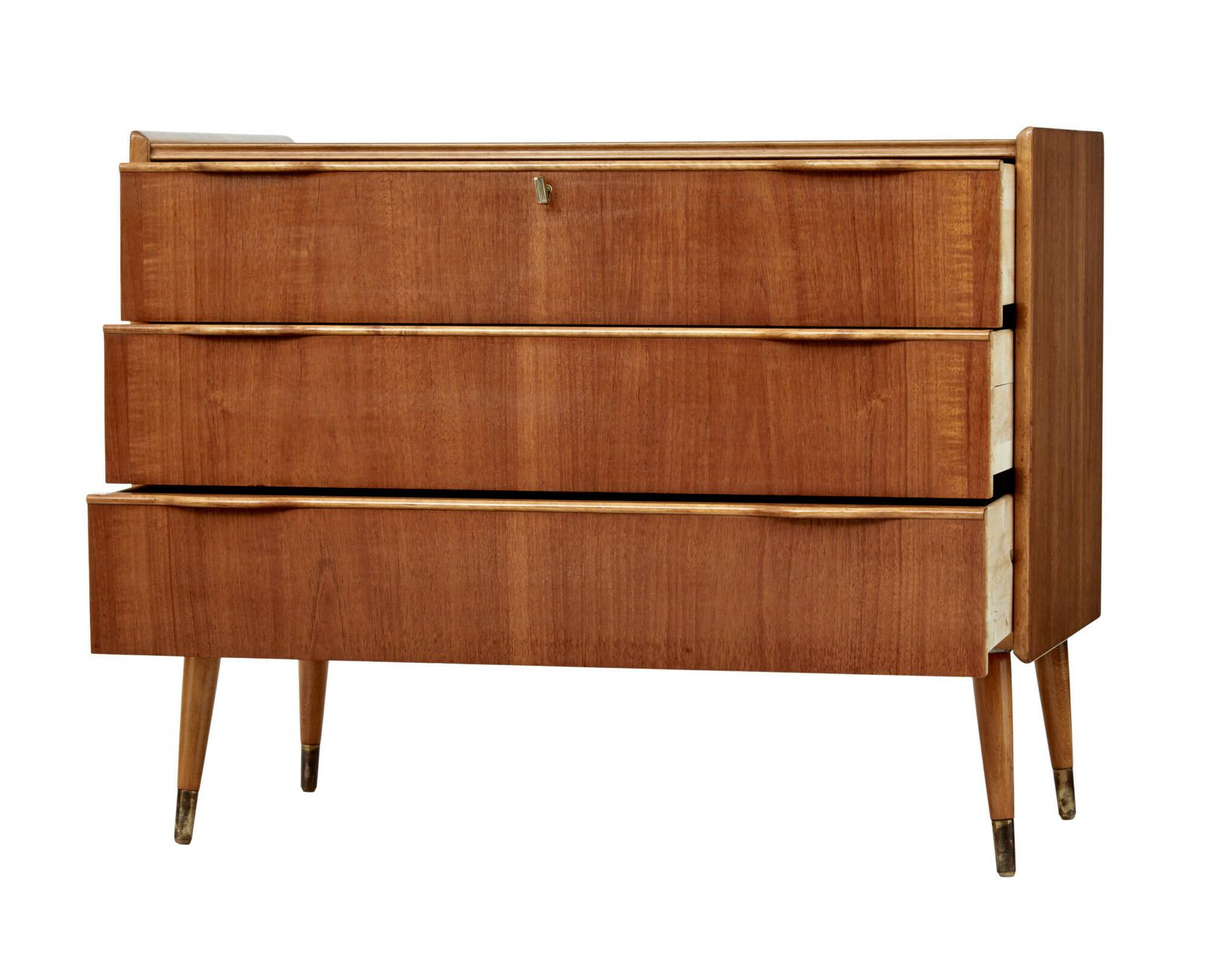 Mid 20th Century Danish Teak Chest Of Drawers By Henning Jorgensen photo buy