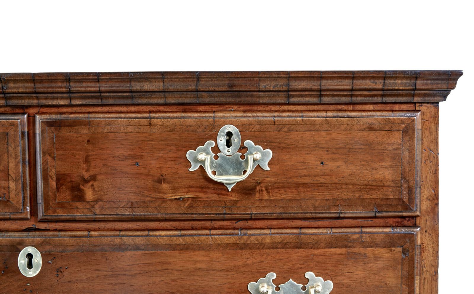 Furniture Late 17th Century William And Mary Walnut Chest On Stand photo