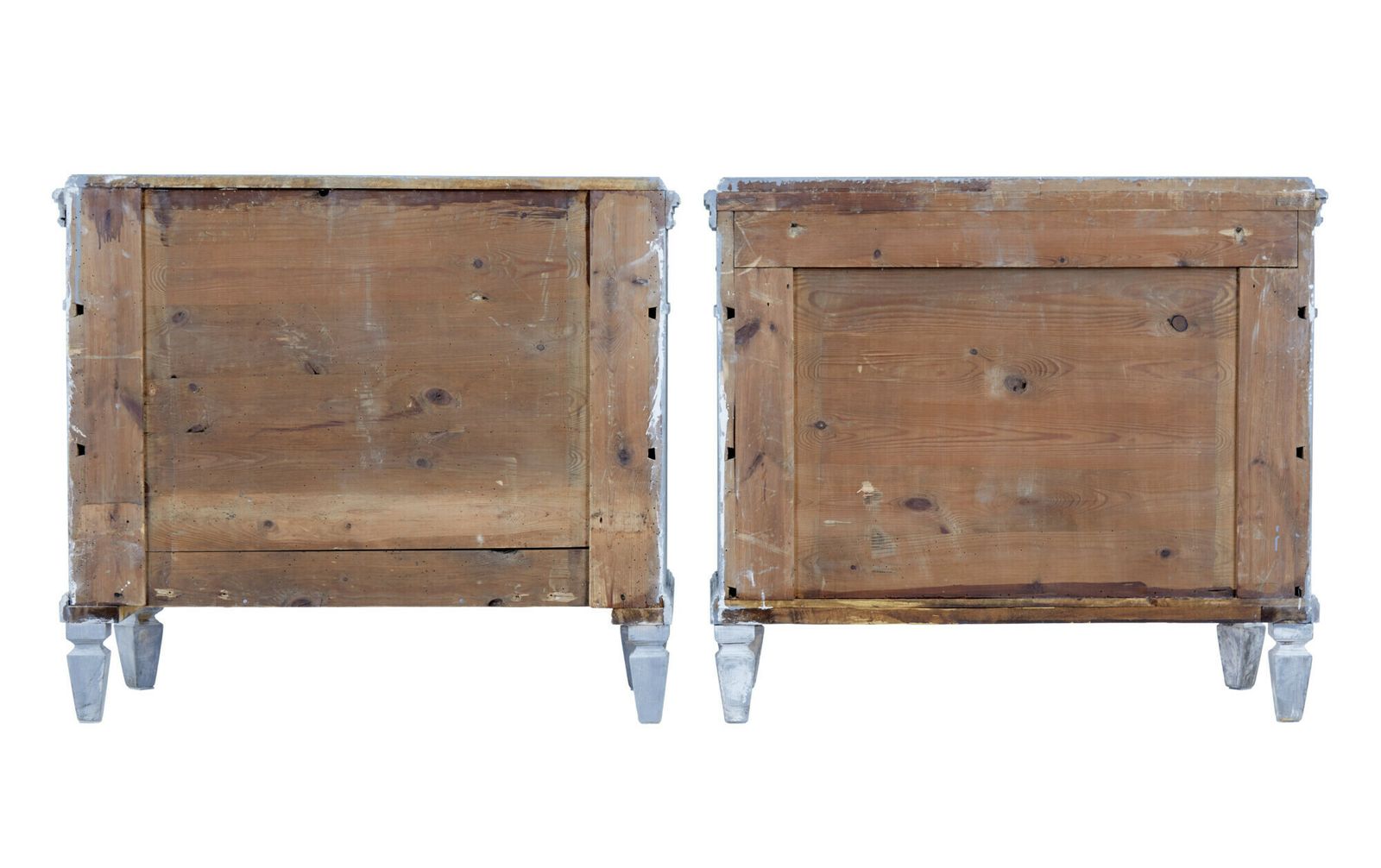 Pair Of 19th Century Painted Swedish Chest Of Drawers photo buy