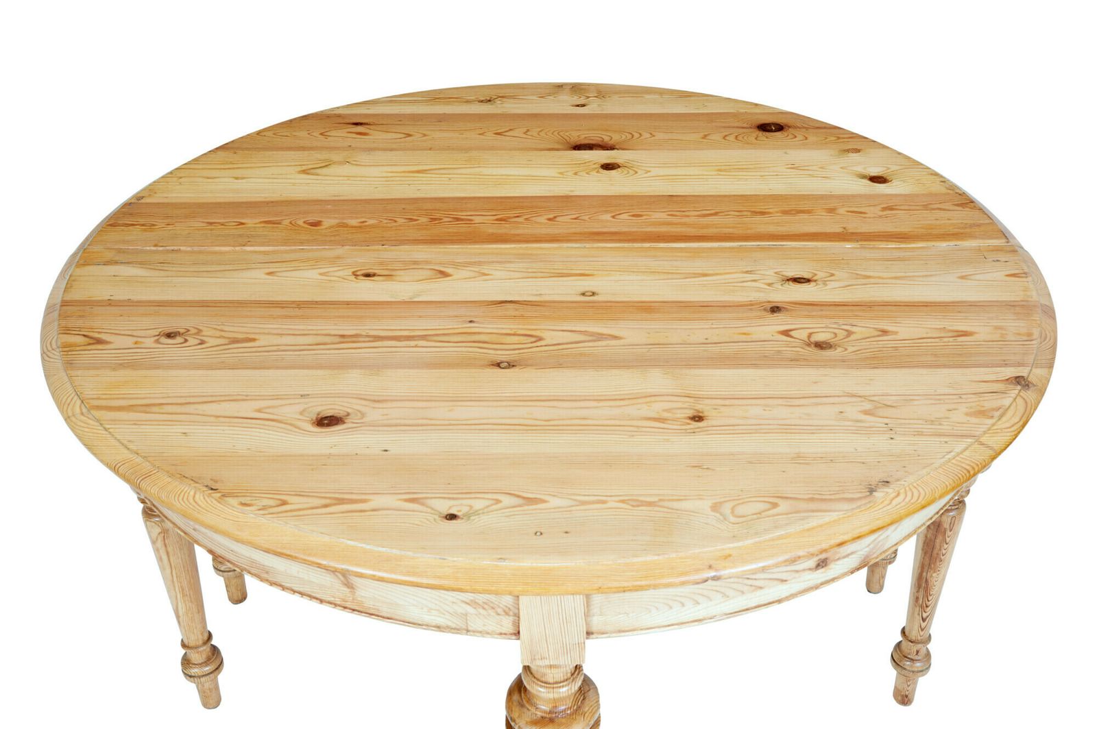 Pair Of Swedish 19th Century Pine Demi Lune Occasional Tables photo 1865.0