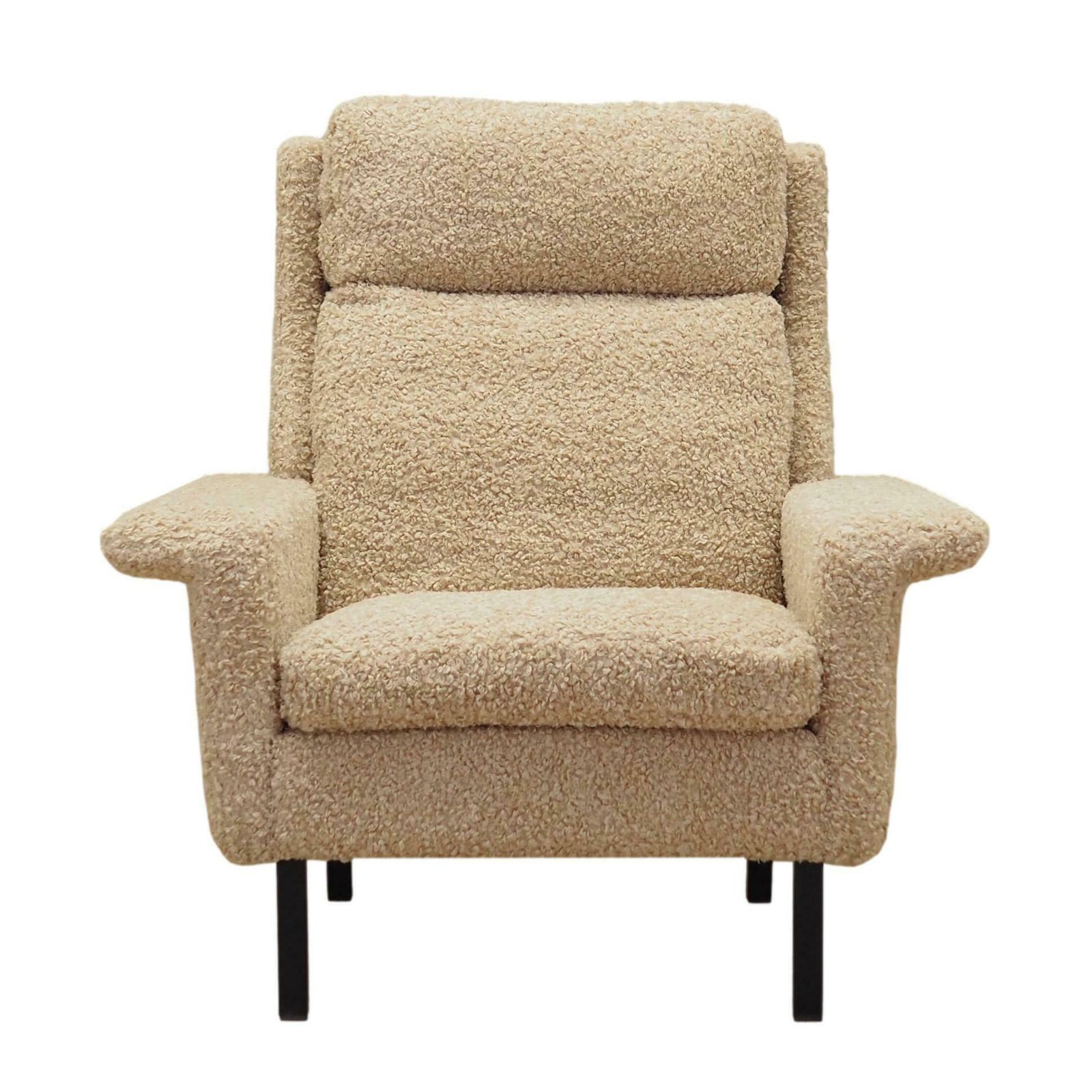 Beige Armchair, Danish Design, 1960s, Designer: Arne Vodder, Manufacturer: Fritz Hansen
