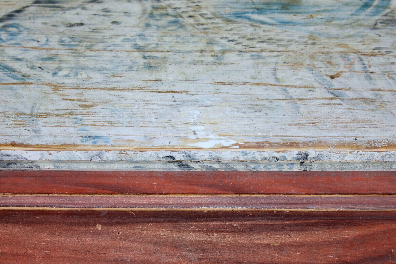 19th Century Hand Painted Swedish Chest Of Drawers photo for sale