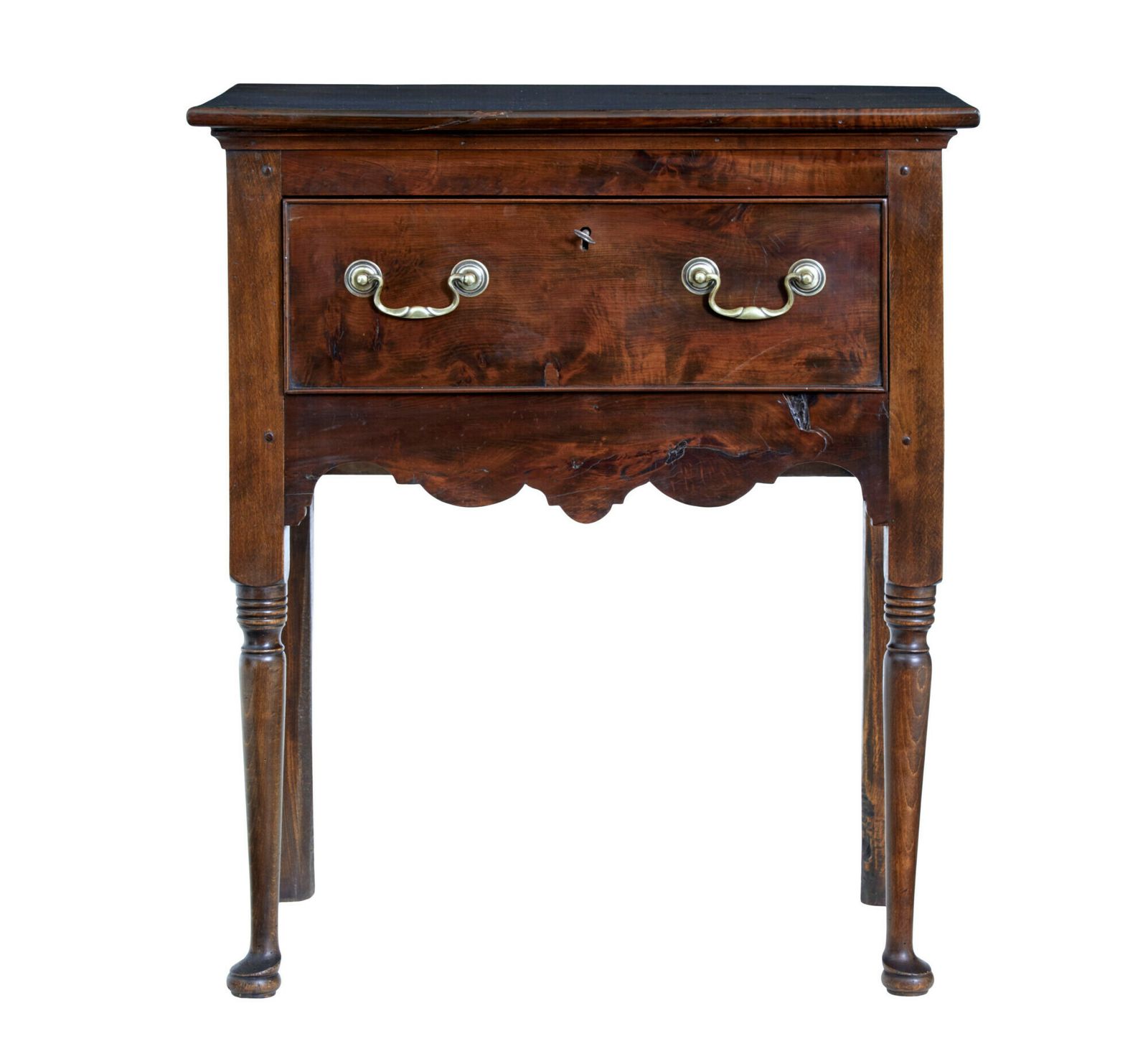 18th Century Small Yew Wood Dresser photo vintage