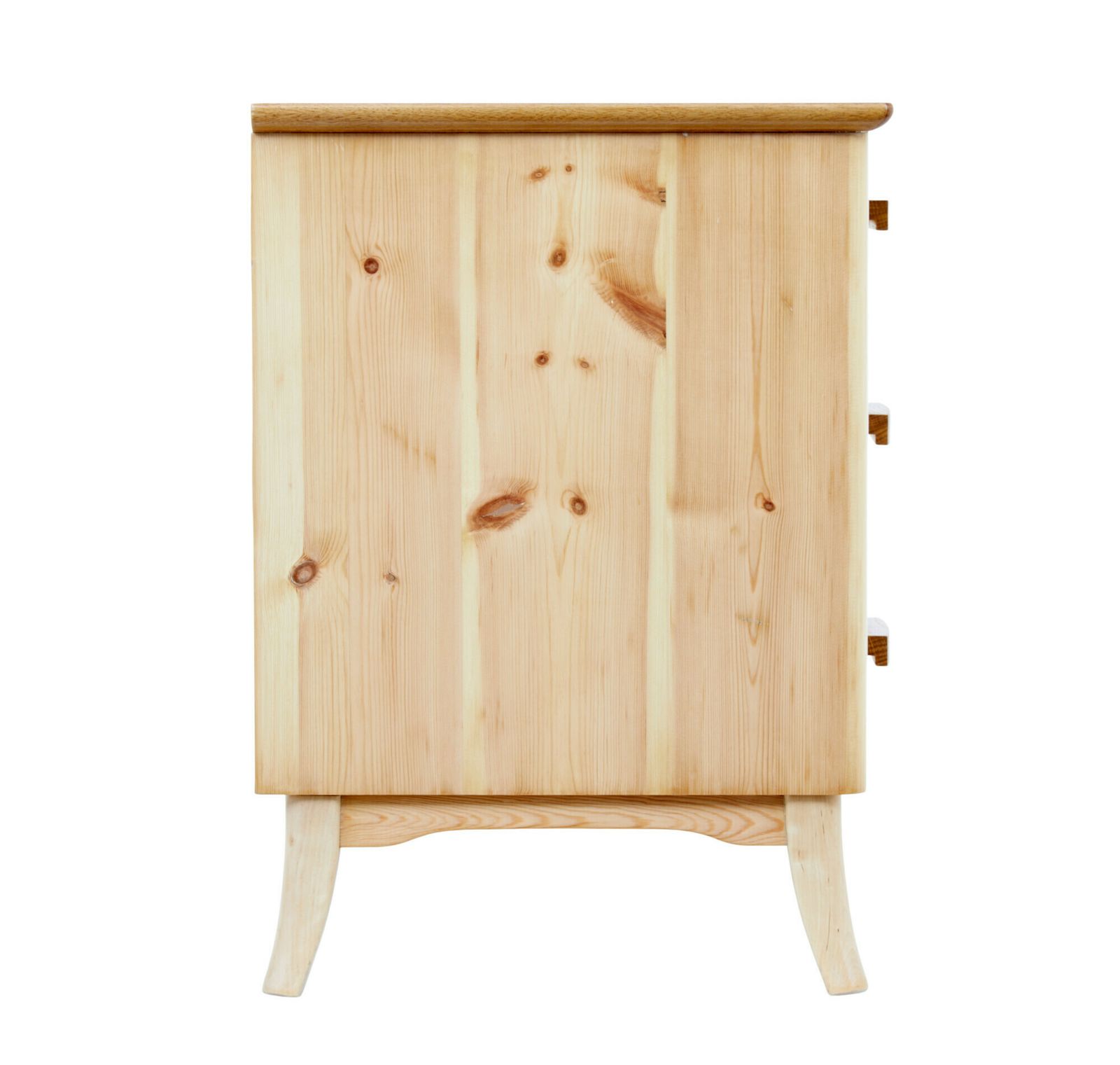Mid 20th Century Swedish Pine Chest Of Drawers photo for sale