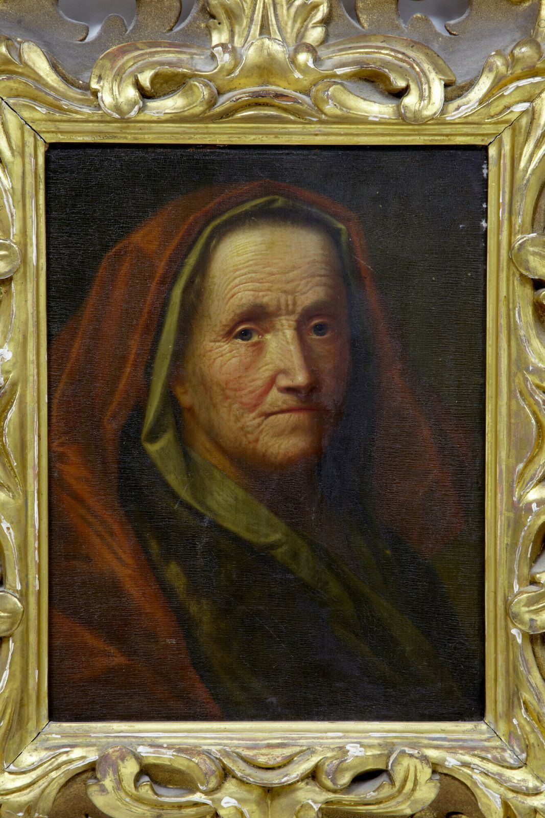 18th Century Oil On Board Of Lady Attributed To Balthasar Denner photo vinterior