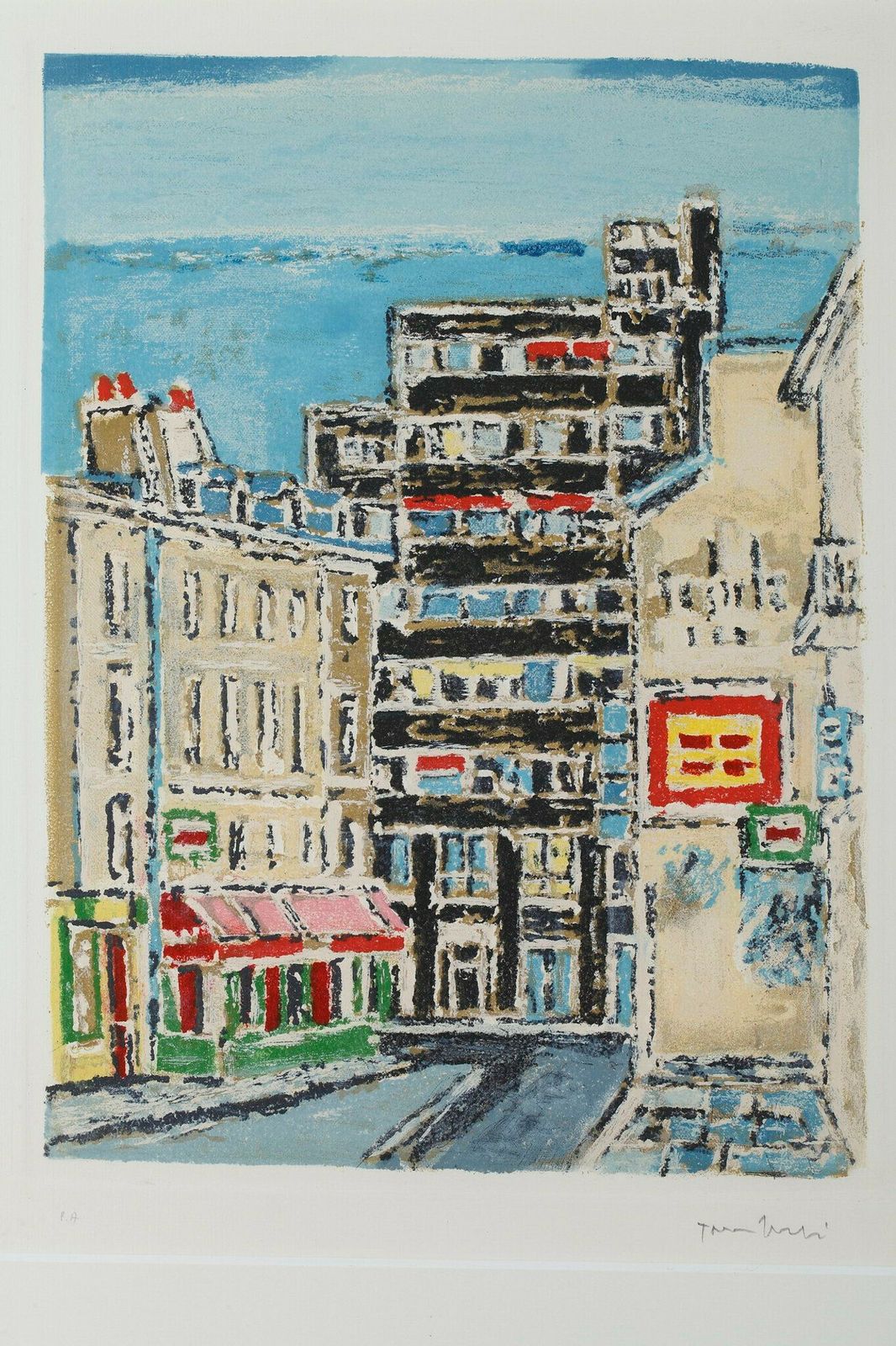 Art Four Paris Engravings By Orfeo Tamburi For The Paris 20+1 Series photo