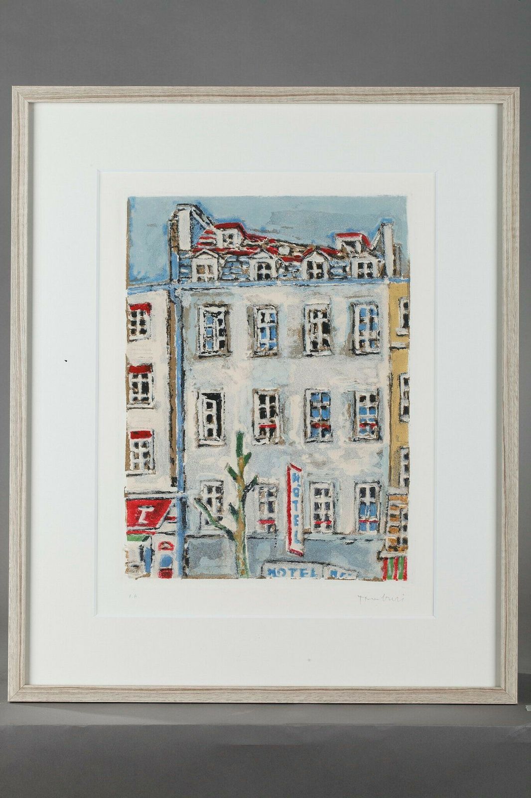 Set Of Four Framed Engravings Depicting The Arrondissements Of Paris photo buy