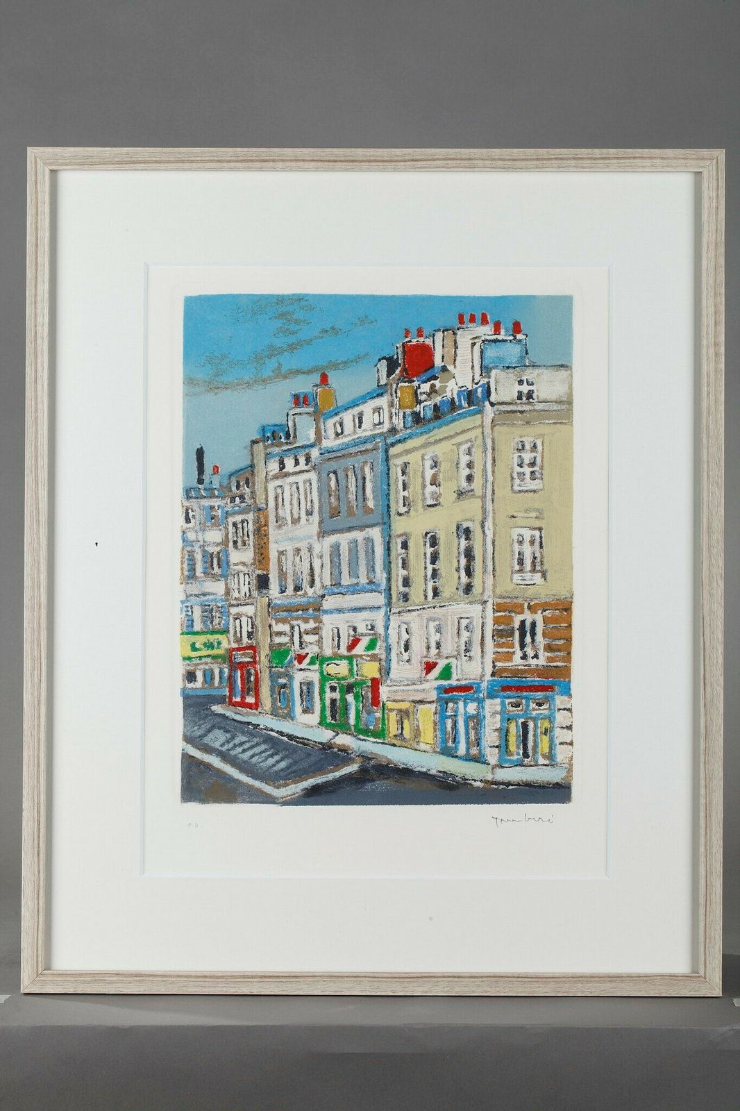 Set Of Four Engravings By Orfeo Tamburi Of The Arrondissements Of Paris photo Art