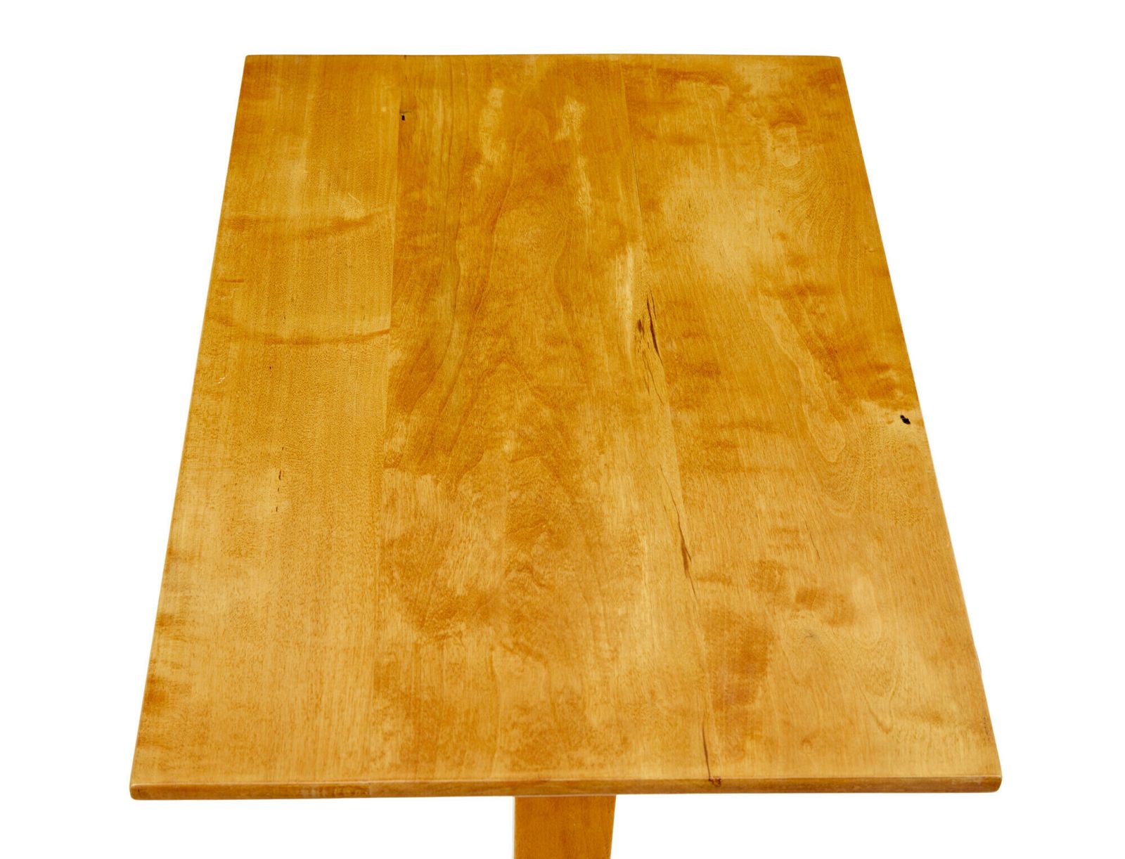 Pair Of Early 20th Century Swedish Birch Side Tables photo for sale
