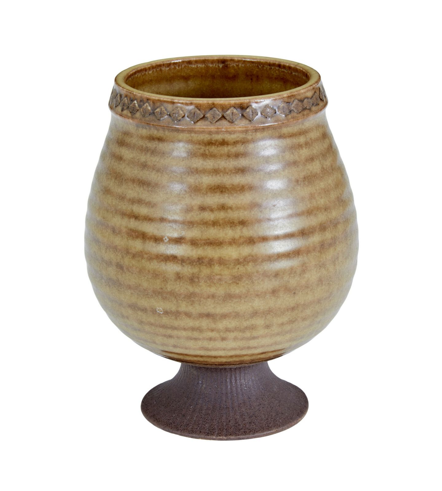 Mid 20th Century Ceramic Pot By Gunnar Nylund Of Rorstrand
